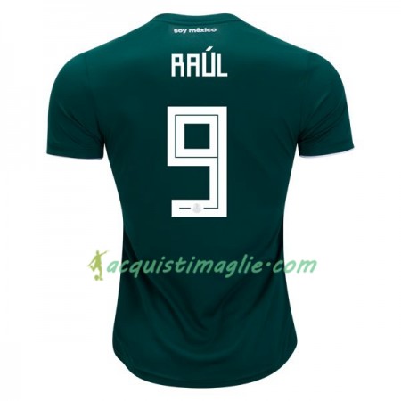 Divisa di Calcio Messico Raul 9 Prima Mondiali 2018